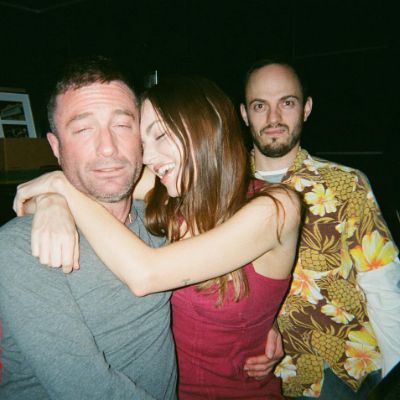 Michelle Mylett and her Letterkenny co-stars took a picture together and Michelle was hugging Jacob Tierney in the photo.